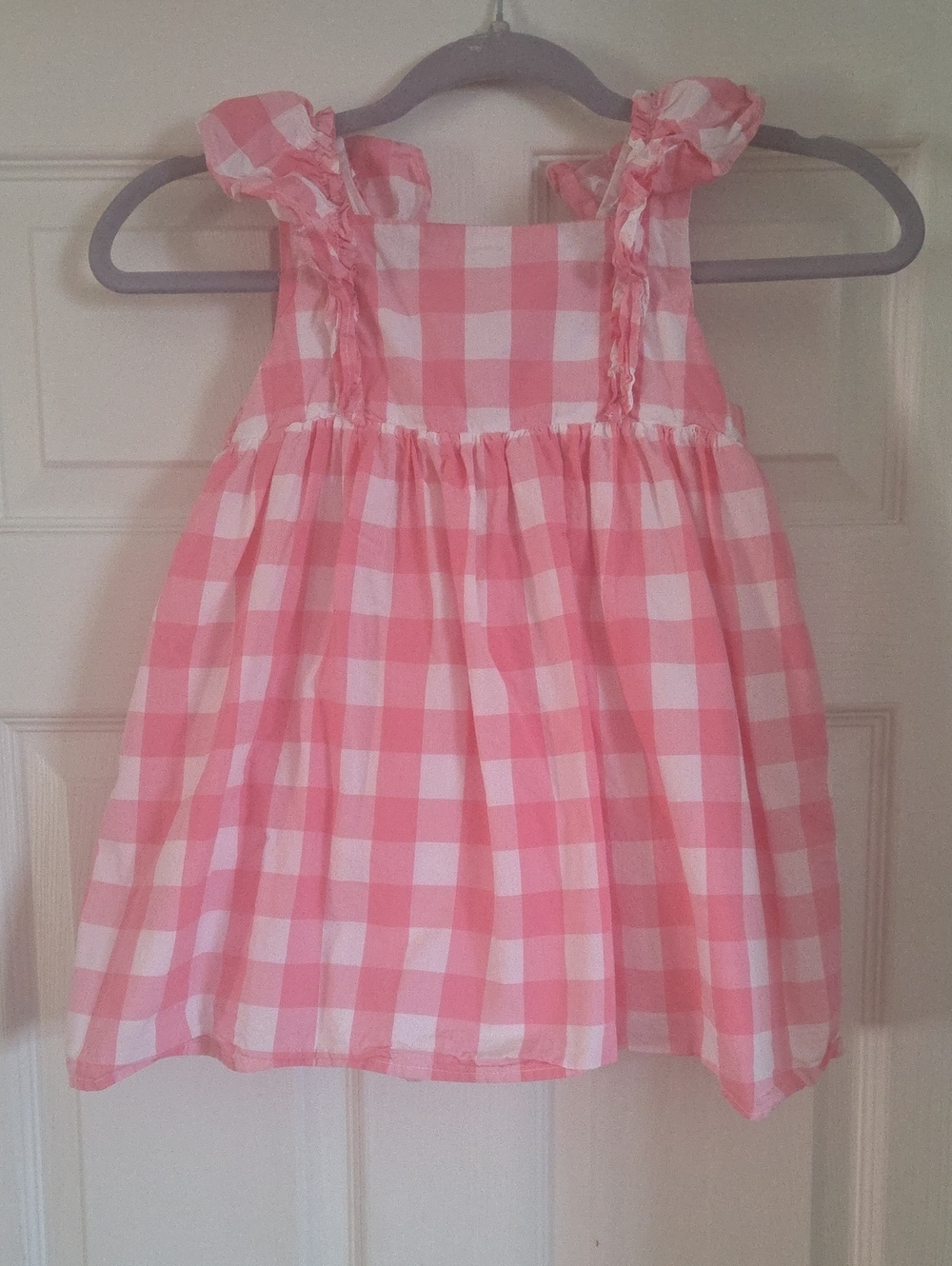 Tommy Bahama Pink and White Gingham Sundress